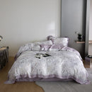 GobekUsa Eucalyptus Fiber Bedding Set: Duvet Cover, Bed Sheet, Fitted Sheet, Pillowcases