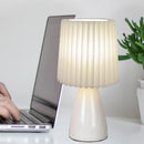 GobekUsa Ceramic Milkshake Bedside Lamp E27 Warm LED Indoor Lighting Home Decor