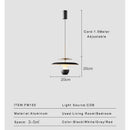 GobekUsa LED Pendant Light: Colourful Chandelier for Kitchen, Dining Room, Bedroom.