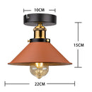 GobekUsa Industrial Farmhouse Brown Pendant Light for Kitchen Island, Barn, Dining Room