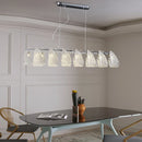 GobekUsa Glass Pinecone LED Chandelier: Modern Art Deco Pendant Lighting
