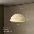GobekUsa French Cream Style LED Chandelier for Restaurant Bar and Kitchen