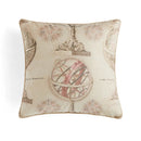 GobekUsa Circus Retro Throw Pillow Cover with Tassels 45x45 Eclectic Home Decor