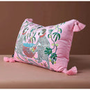 GobekUsa Chinoiserie Velvet Lumbar Pillow Cover 30x50cm