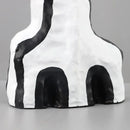 GobekUsa Abstract Geometric Eye Pattern Vase Resin Handicraft Room Decoration