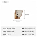 GobekUsa Cream Glass Wall Lamp LED Sconces for Living Room & Bedroom