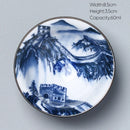 GobekUsa Ceramic Kung Fu Tea Cup, Japanese Style Porcelain Espresso Coffee Cup