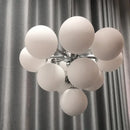 GobekUsa Elegant Glass Chandelier for Living Room Dining Decor