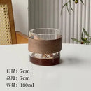 GobekUsa Guanshan Hanging Ear Coffee Cup Glass Water Cup for Hand Brew Latte Tea Drink