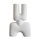 GobekUsa Geometric Ceramic Vase | Irregular Ornaments | Room Decoration Accessories