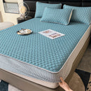 GobekUsa Cool Summer Bed Mat Set Queen - High-quality Ice Silk Fabric