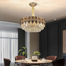GobekUsa Crystal Chandelier: Modern Luxury for Living Room, Bedroom, Dining Room