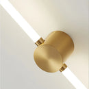 GobekUsa LED Tube Wall Lights: Black Gold Sconce Fixtures for Bedroom, Living Room, Stairs, Hotel