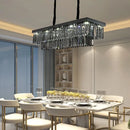 GobekUsa Gold Crystal Chandelier for Living Room Bedroom Decor