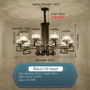 GobekUsa Crystal Chandelier: Modern Luxury Main Light for Livingroom, Hall, and Restaurant