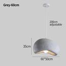 GobekUsa Cement Wind Cloud Chandelier Pendant Light - Creative Home Decor for Living Room