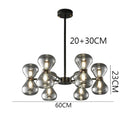 GobekUsa LED Pendant Chandelier for Indoor Lighting and Living Room Decor