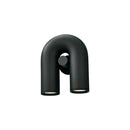 GobekUsa Cirkus Tube Wall Lamp: Minimalist U-shaped Sconce for Bedside Reading & Decor