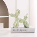 GobekUsa 22cm Balloon Dog Ceramic Sculpture Decor Statue Office Gift