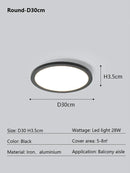 GobekUsa LED Ceiling Lamp: Modern Minimalist Rectangular Design for Living room, Bedroom, Indoor Lighting