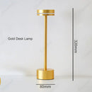 GobekUsa LED Touch Table Lamp: Rechargeable Three-tone Lighting for Living Room, Bedroom, Study.