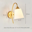 GobekUsa Iron Wall Lamp with Glass Ball, Elegant Sconce Light for Home Stairs and Reading