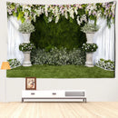 GobekUsa Garden Landscape Tapestry Wall Hanging Natural Boho Home Decor Scenery Art