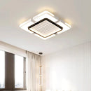 GobekUsa Kids Bedroom Bladeless Ceiling Fan with Remote Control and Light