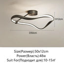 GobekUsa LED Ceiling Light: Modern Minimalist Nordic Design for Bedroom, Living Room, Study, Kitchen & Restaurant