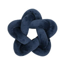 GobekUsa Knot Blue Star Ball Pillow Set | Handmade Soft Cushions for Home Office