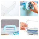 GobekUsa Household First Aid Kit: Portable & Multifunctional Emergency Box with Multiple Compartments