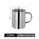 GobekUsa Double Wall Stainless Steel Coffee Mug for Home & Travel