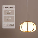 GobekUsa Bamboo Pendant Lamp: Japanese Zen Tea Room Hanging Light for Home Decor