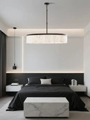 GobekUsa Gold Marble Ceiling Pendant Light Round Elegant Luxury Hanging Lamp