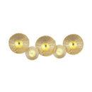 GobekUsa Crystal Wall Lamp for TV Background Bedroom LED Sconces- Living Room Aisle.