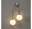 GobekUsa Glass Ball Wall Lamps: Modern Bedroom & Living Room Lighting Fixtures