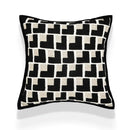 GobekUsa Geometric Jacquard Cushion Cover 45*45 Modern Design Sense Pillowcase