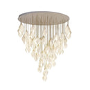 GobekUsa Ceramic LED Staircase Pendant Light Two-Tone Adjustable for Living, Dining, Bedroom