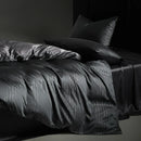 GobekUsa Eucalyptus Fiber Dark Gray Bedding Set: Soft, Silky Duvet Cover, Bed Sheet, Pillowcases
