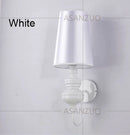 GobekUsa Guards Wall Lamps: Gold Silver Black White Decor Lighting Fixture for Hotel Home.
