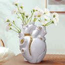 GobekUsa Heart Cardiac Vase Resin Desktop Decoration Ornaments
