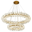 GobekUsa Crystal LED Chandelier for Home Decor – Modern Hanging Lamp