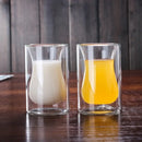 GobekUsa Double Bottom Glass Mug for Wine, Whiskey, Coffee, Tea, Juice, Water - Wholesale