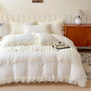 GobekUsa Lace Princess Bedding Set Twin Queen Bed All Seasons
