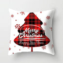 GobekUsa Christmas Cushion Cover 45x45cm Xmas Pillowcase for Sofa - Happy New Year 2023