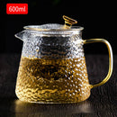 GobekUsa Glass Tea Pot Set for Kung Fu Tea and Coffee Brewing
