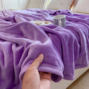 GobekUsa Coral Velvet Summer Blanket: Extra Soft, Skin-friendly, Machine Washable