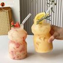 GobekUsa Borosilicate Glass Cups for Milk, Juice, Tea, Coffee - Heat-resistant & Stylish