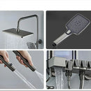 GobekUsa Digital Display Brass Thermostatic Shower Faucet Set for Bathroom