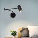 GobekUsa Acrylic Iron LED Wall Lamp Modern Rotate Black Stair Light